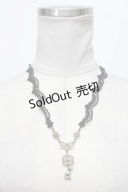 画像2: axes femme / レース×鍵ネックレス   S-25-04-17-019-AX-AC-HR-ZS