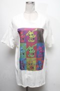 NieR Clothing / プリントTシャツ  白 S-25-04-17-027-PU-TS-HR-ZS