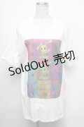 NieR Clothing / プリントTシャツ  白 S-25-04-17-027-PU-TS-HR-ZS