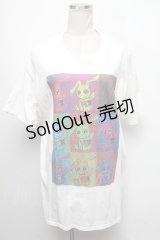 NieR Clothing / プリントTシャツ  白 S-25-04-17-027-PU-TS-HR-ZS