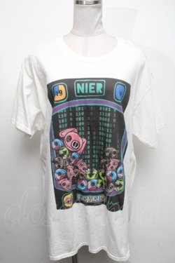 画像1: NieR Clothing / プリントTシャツ  白 S-25-04-17-028-PU-TS-HR-ZS