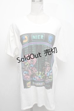 画像1: NieR Clothing / プリントTシャツ  白 S-25-04-17-028-PU-TS-HR-ZS