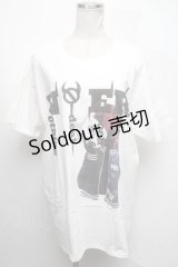 NieR Clothing / プリントTシャツ  白 S-25-04-17-029-PU-TS-HR-ZS