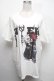 画像1: NieR Clothing / プリントTシャツ  白 S-25-04-17-029-PU-TS-HR-ZS (1)