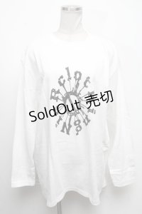 NieR Clothing / プリントTシャツ  白 S-25-04-17-030-PU-TS-HR-ZS