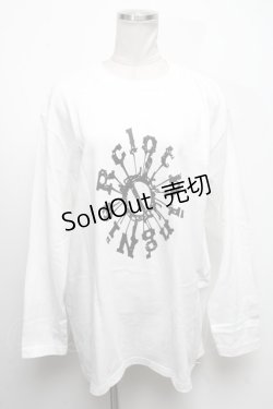 画像1: NieR Clothing / プリントTシャツ  白 S-25-04-17-030-PU-TS-HR-ZS
