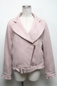 axes femme POETIQUE / フェイクスエードライダース  ピンク S-25-04-17-036-AX-JA-HR-ZS