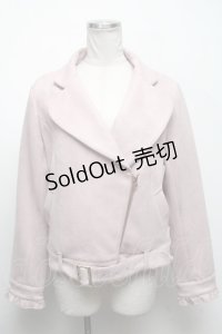 axes femme POETIQUE / フェイクスエードライダース  ピンク S-25-04-17-036-AX-JA-HR-ZS