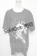 NieR Clothing / プリントTシャツ  黒 S-25-04-17-047-PU-TS-HR-ZS