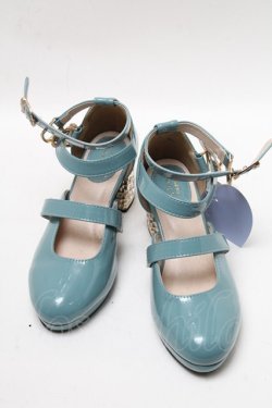 画像1: axes femme kawaii / インペリアルビジューパンプス S グリーン S-25-04-18-005-AX-SH-AS-ZT-K006