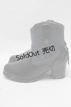 画像2: axes femme / バックリボンウエスタンブーツ M 黒 S-25-04-18-010-AX-SH-AS-ZT335