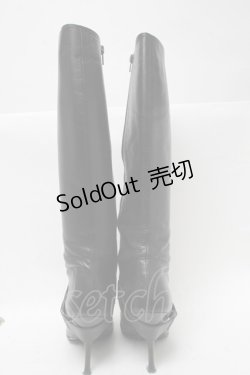 画像3: alice auaa / ロングブーツ 24 黒 S-25-04-18-017-AA-SH-AS-ZS