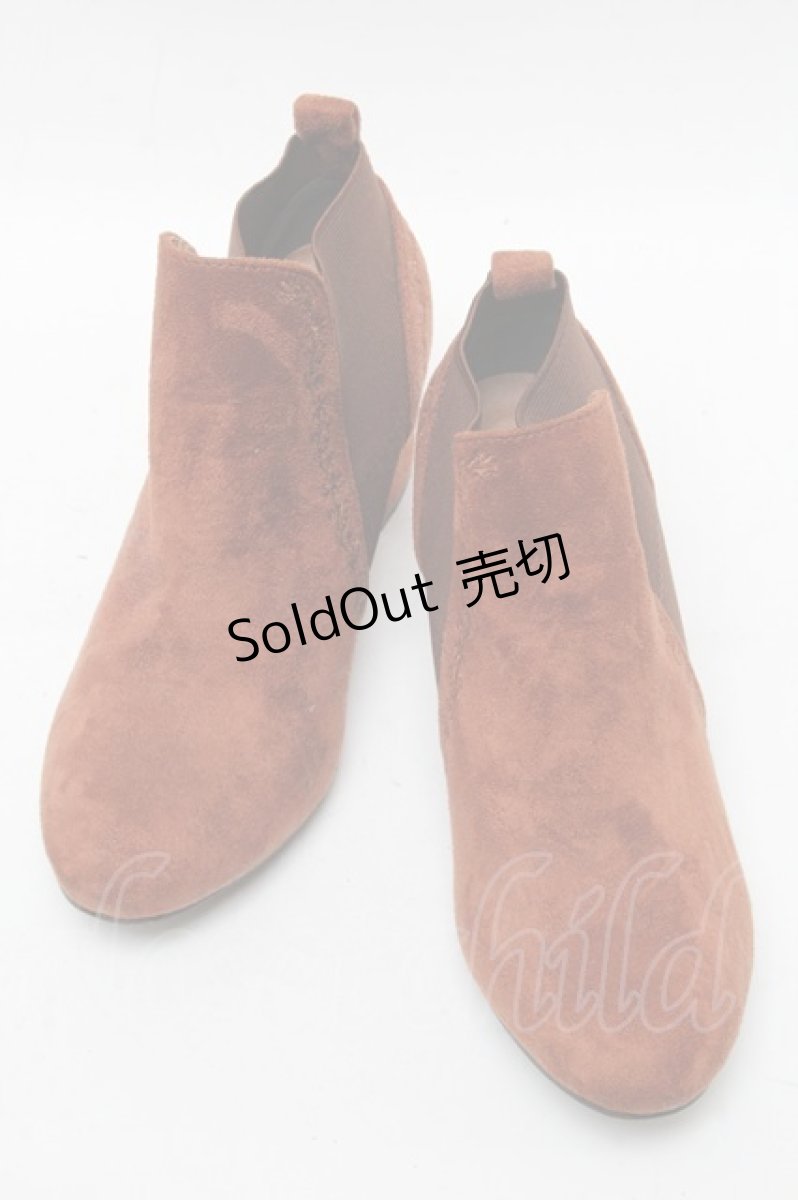 画像1: 【SALE】axes femme / SH ヒールブーツ M ブラウン S-25-04-18-019-AX-SH-ET-ZTK014 (1)