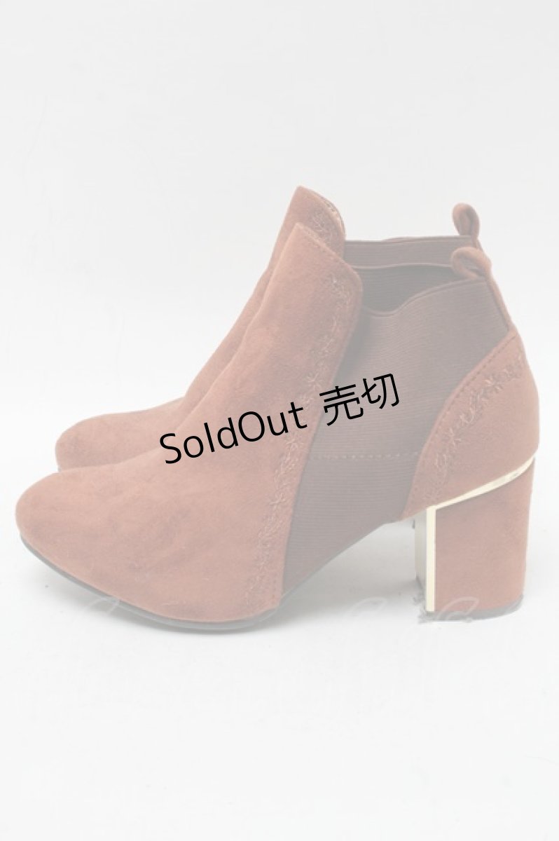 画像2: 【SALE】axes femme / SH ヒールブーツ M ブラウン S-25-04-18-019-AX-SH-ET-ZTK014 (2)