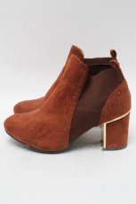 画像2: 【SALE】axes femme / SH ヒールブーツ M ブラウン S-25-04-18-019-AX-SH-ET-ZTK014 (2)