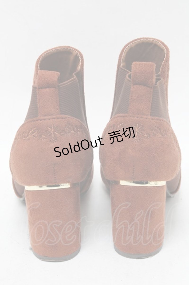 画像3: 【SALE】axes femme / SH ヒールブーツ M ブラウン S-25-04-18-019-AX-SH-ET-ZTK014 (3)