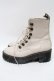 画像2: Dr.Martens （Getta Grip） / LEONA厚底ヒールブーツ UK5 ベージュ S-25-04-18-020-PU-SH-AS-ZS (2)