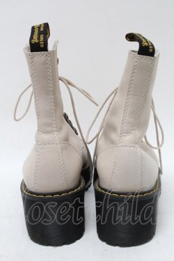 画像3: Dr.Martens （Getta Grip） / LEONA厚底ヒールブーツ UK5 ベージュ S-25-04-18-020-PU-SH-AS-ZS