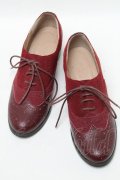 PINK HOUSE / SHウイングチップシューズ M ワイン S-25-04-18-024-LO-SH-AS-ZS