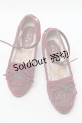 axes femme / SHローファーヒールシューズ M 赤 S-25-04-18-025-AX-SH-ET-ZT088