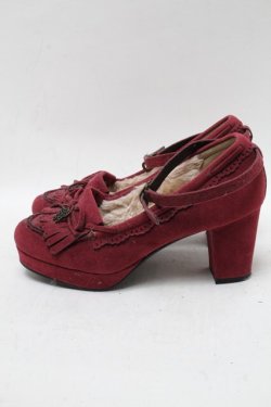 画像2: axes femme / SHローファーヒールシューズ M 赤 S-25-04-18-025-AX-SH-ET-ZT088