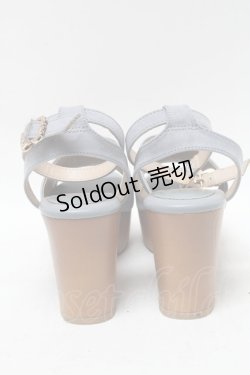 画像3: axes femme / 刺繍入りスエードブーツサンダル  サックス S-25-04-18-027-AX-SH-HR-ZT-K002