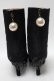 画像3: axes femme / 総レースヒールブーツ  紺 S-25-04-18-030-AX-SH-HR-ZT088 (3)