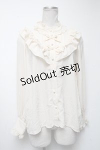 axes femme kawaii / クラシカルドールブラウス  キナリ S-25-04-19-005-AX-BL-HR-ZS