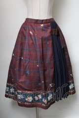 axes femme / ミッキーマウス/スカート  ブラウン S-25-04-19-058-AX-SK-HR-ZS