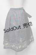 axes femme / ミッキーマウス/スカート  グリーン S-25-04-19-059-AX-SK-HR-ZI