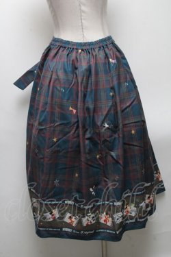 画像2: axes femme / ミッキーマウス/スカート  グリーン S-25-04-19-059-AX-SK-HR-ZS