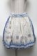 画像1: axes femme / 鳥かごプリントスカート  オフｘサックス S-25-04-19-071-AX-SK-HR-ZS (1)