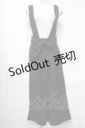 axes femme / サスペンダーパンツ  黒 S-25-04-19-077-AX-PA-HR-ZS
