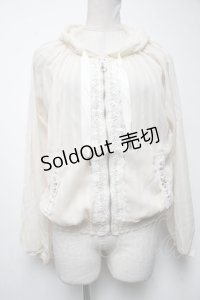 axes femme / シアーストライプブルゾン  キナリ S-25-04-19-009-AX-TO-HR-ZS