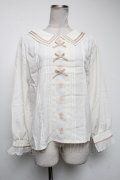axes femme POETIQUE / ローズプチリボンブラウス  キナリ S-25-04-19-015-AX-TO-HR-ZS