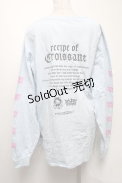 画像2: HYPER CORE / L-125 CROISSANTロングスリーブTシャツ  サックス S-25-04-19-021-PU-TO-AS-ZS