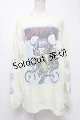 HYPER CORE / THTC-370 HyperBeatsロングスリーブTシャツ  ミント S-25-04-19-024-PU-TO-AS-ZS