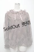 axes femme / ローズレースフリルトップス  ブラウン S-25-04-19-028-AX-TO-HR-ZI