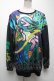 画像1: HYPER CORE / T-368 TAGGING MY SOULグラフィックTシャツ  黒 S-25-04-19-030-PU-TO-AS-ZS (1)