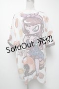 HYPER CORE / BREADグラフィックTシャツ  グレー S-25-04-19-004-PU-TO-AS-ZS