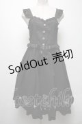 Amavel / Sacred Heart Rosaryジャンパースカート  黒 S-25-04-19-042-CA-OP-HR-ZS