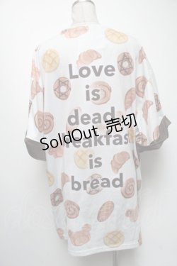画像2: HYPER CORE / BREADグラフィックTシャツ  グレー S-25-04-19-004-PU-TO-AS-ZS