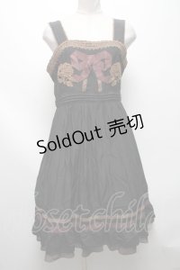 axes femme / ローズモチーフレースワンピース   S-25-04-19-045-AX-OP-AS-ZS