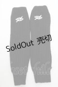 KRY CLOTHING / ニットレッグカバー  黒 S-25-04-23-001-EL-ZA-HR-ZS