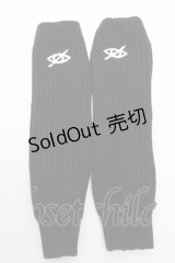 KRY CLOTHING / ニットレッグカバー  黒 S-25-04-23-001-EL-ZA-HR-ZS
