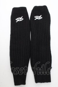KRY CLOTHING / ニットレッグカバー  黒 S-25-04-23-001-EL-ZA-HR-ZS