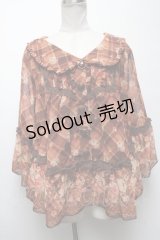 LIZ LISA / シアーチェックｘ花柄チュニック  ブラウン S-25-04-23-054-LO-SK-HR-ZS