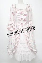JESUS DIAMANTE / ベルサイユワンピース 40 ピンク S-25-04-23-060-JE-OP-AS-ZS