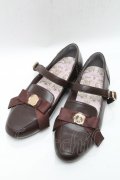 m petit by misako / NINA'Sコラボパンプス L ブラウン S-25-04-23-009-LO-SH-AS-ZS