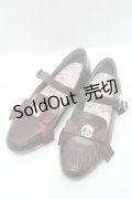 m petit by misako / NINA'Sコラボパンプス L ブラウン S-25-04-23-009-LO-SH-AS-ZS